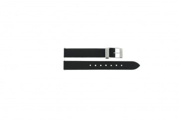 Tissot bracelet de montre L830N Equi-T Satin - T600013388 Cuir Noir 18mm